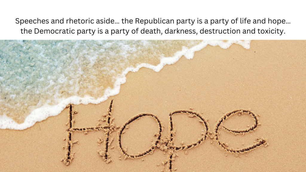 Party Rhetoric Different worlds: the RNC for life and the DNC with Planned Parenthood ...